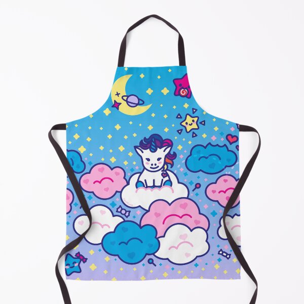 Item preview, Yuni the baby unicorn in the Clouds - Creatober 2020 day 25 designed and sold by TokiPY.