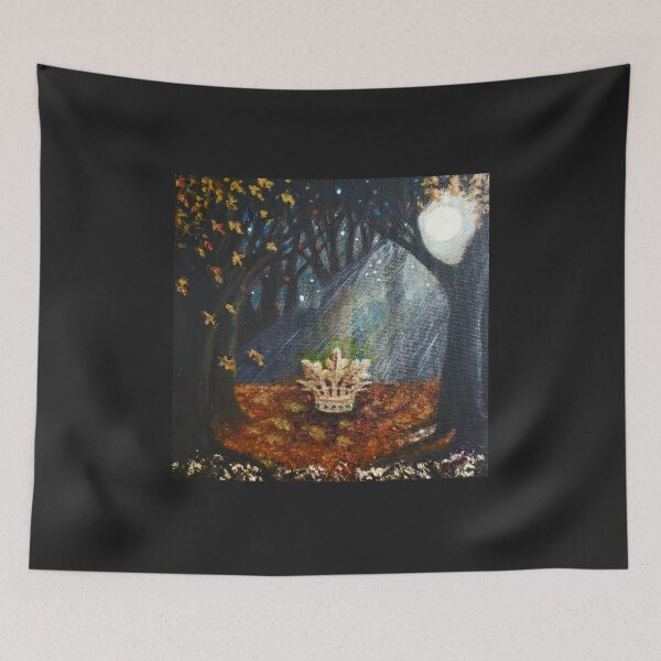 Item preview, The Oak King has Fallen designed and sold by The Mysterious Domain Alyne Whiteswan Fine Art Prints and Merch.