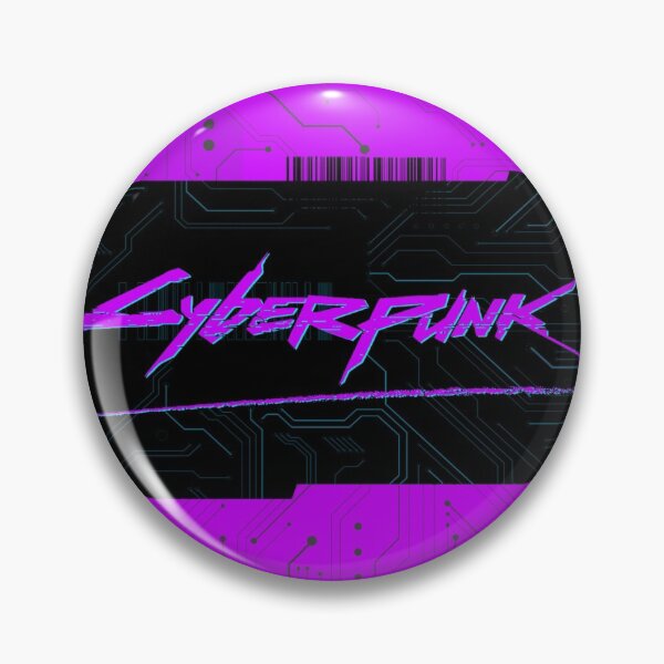 Artikelvorschau, Cyber Punk Neon Pink Abzeichen entworfen und verkauft von mjamesno.