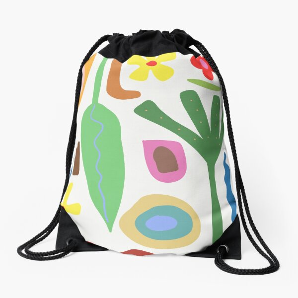 Garden Delight Drawstring Bag