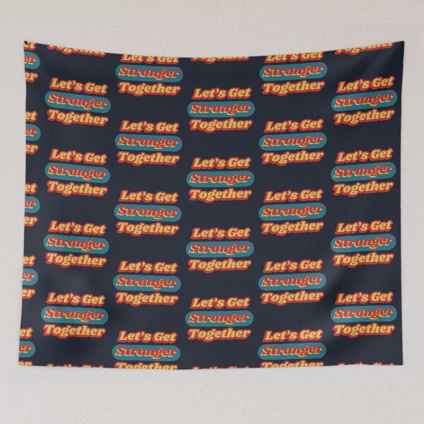 Item preview, Lets Get Stronger Together Vintage designed and sold by LotusBlue77.
