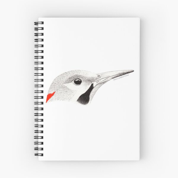 Item preview, Northern Flicker (Colaptes auratus) - white designed and sold by Michaela Berdougo.