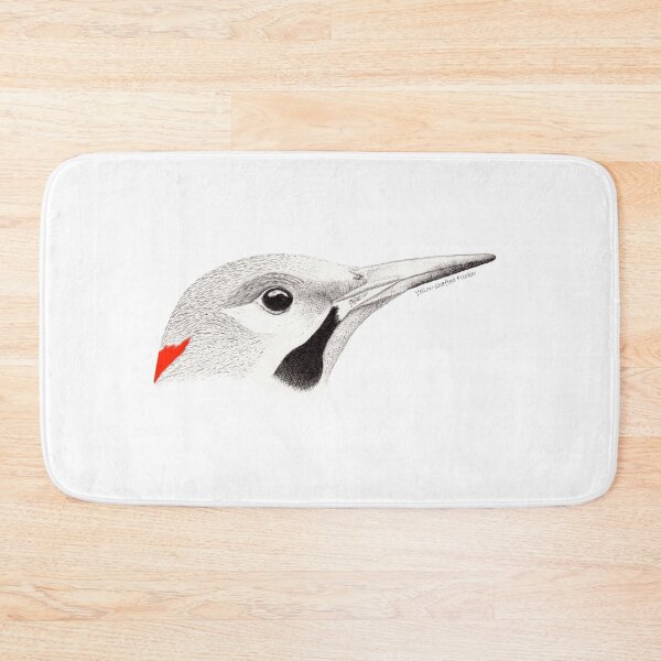Item preview, Northern Flicker (Colaptes auratus) - white designed and sold by Michaela Berdougo.