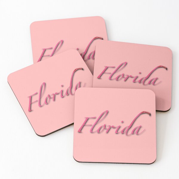 Item preview, Florida FL American State Pride Love Beach Flamingo Text designed and sold by Lartheviking.
