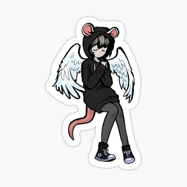 Item preview, rat angel designed and sold by slimgiltsoul.