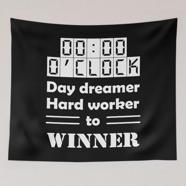 Item preview, Zero o'clock - Day dreamer, hard worker to winner designed and sold by Beefytee.