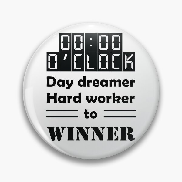 Item preview, Zero o'clock - Day dreamer, hard worker to winner designed and sold by Beefytee.