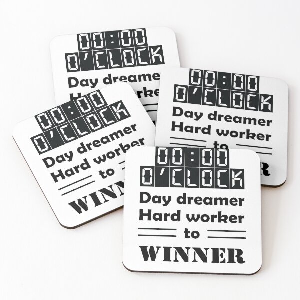 Item preview, Zero o'clock - Day dreamer, hard worker to winner designed and sold by Beefytee.