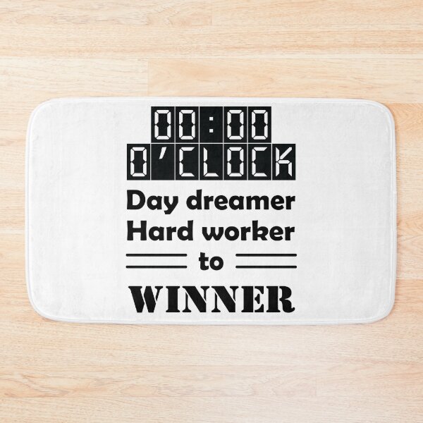 Item preview, Zero o'clock - Day dreamer, hard worker to winner designed and sold by Beefytee.
