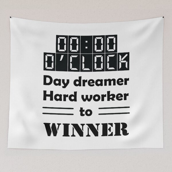 Item preview, Zero o'clock - Day dreamer, hard worker to winner designed and sold by Beefytee.