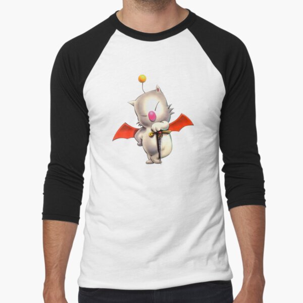 Moogle kupo tshirt para meninas final fantasia xiv jogo topos moda