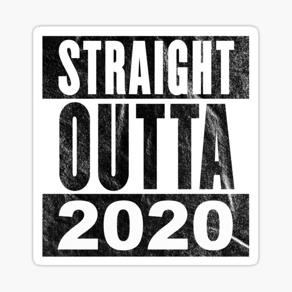 Item preview, Straight Outta 2020 New Year's Eve designed and sold by Cat Lady Designs.