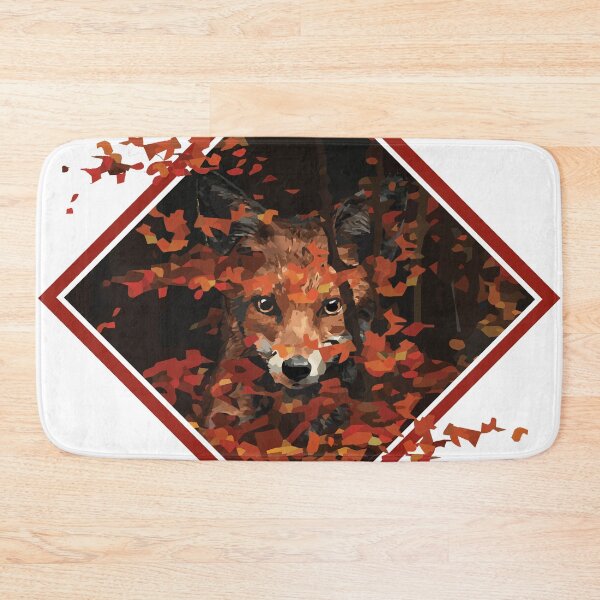 Item preview, Fox autumn leaves designed and sold by Jaime Brash.