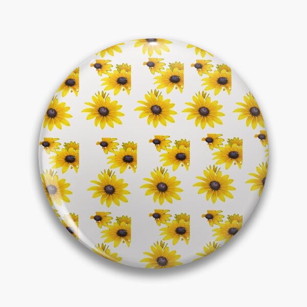 Item preview, Patrón floral / botánico de Black-Eyed Susan designed and sold by Codeabdul.