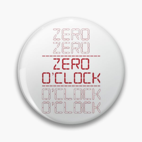 Item preview, Zero o'clock designed and sold by Beefytee.
