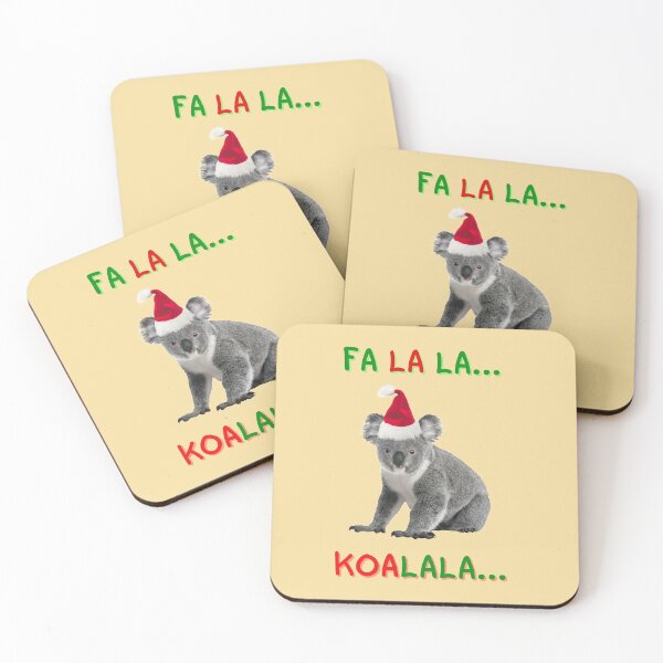 Item preview, Australian Christmas Fa la la Koalala designed and sold by Mommaspouch.