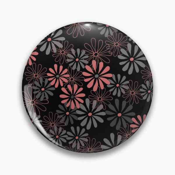 Item preview, Daisies in Peach and Grey designed and sold by Diane Warren.
