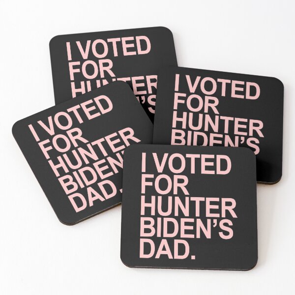 Item preview, I Voted for Hunter Biden's Dad (dusty pink) designed and sold by Thelittlelord.