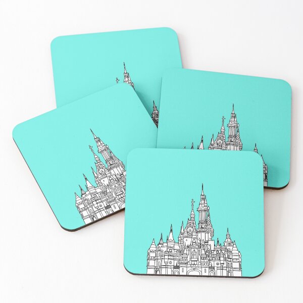 Item preview, Enchanted Storybook Castle - White designed and sold by Stardust Sky Designs.