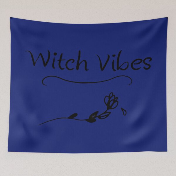 Item preview, Witch Vibes - Flower Blue designed and sold by Sithingale.