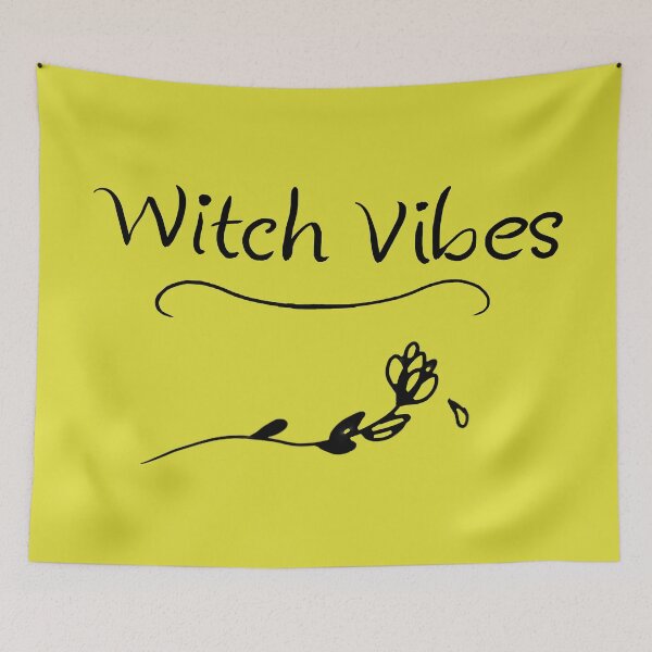 Item preview, Witch Vibes - Flower Yellow designed and sold by Sithingale.