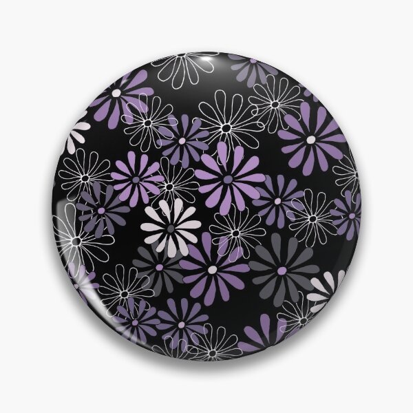 Item preview, Daisies in Purple and Grey designed and sold by Diane Warren.