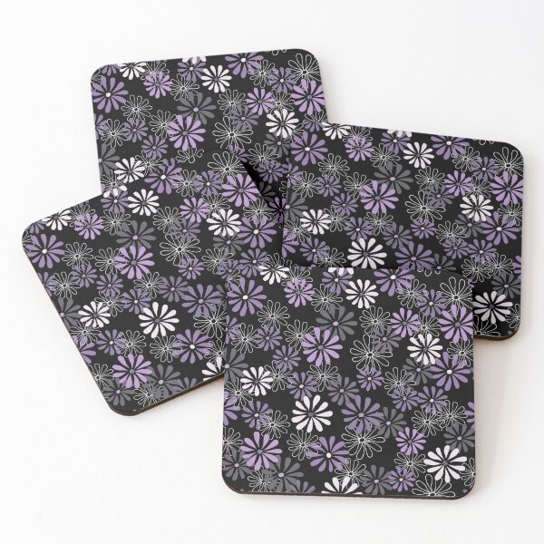 Item preview, Daisies in Purple and Grey designed and sold by Diane Warren.