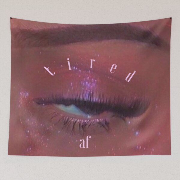 Item preview, MOODY tired af designed and sold by MNCO.