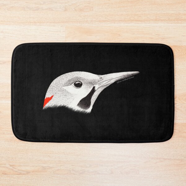 Item preview, Northern Flicker (Colaptes auratus) - black designed and sold by Michaela Berdougo.