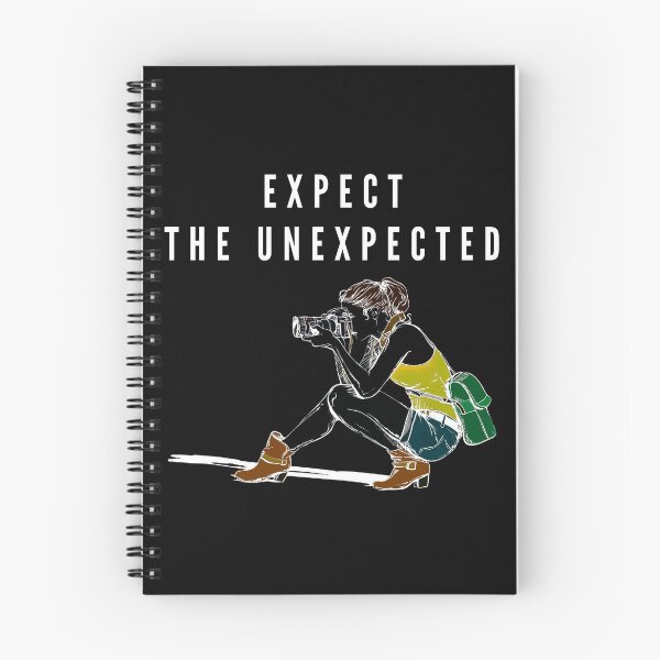 Item preview, Expect the unexpected - black designed and sold by ActRightToday.
