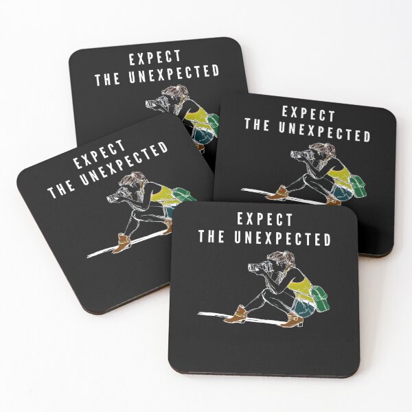 Item preview, Expect the unexpected - black designed and sold by ActRightToday.