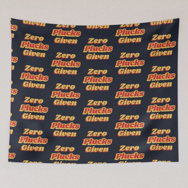 Item preview, Zero Plucks Given Vintage designed and sold by LotusBlue77.