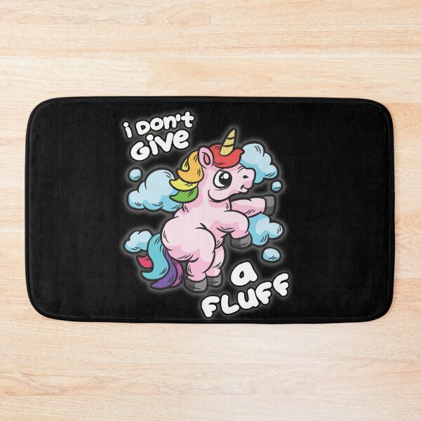 Item preview, i dont't give a Fluff Unicorn designed and sold by Moonpie90.