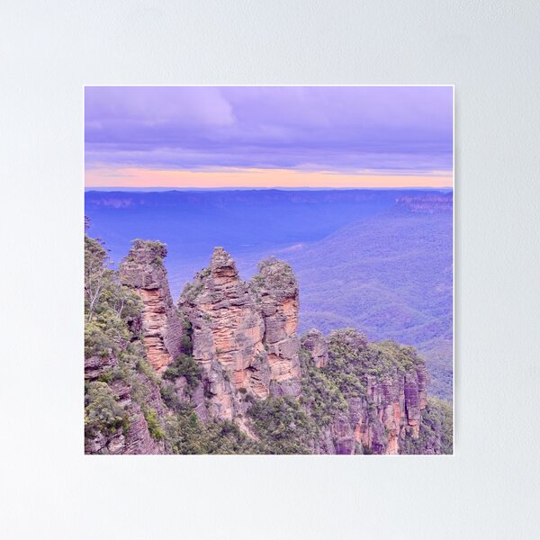 Item preview, Blue Mountains by Kate Branch  designed and sold by Kate  Branch.