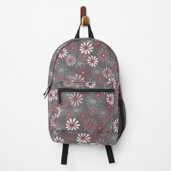 Item preview, Daisies in Red, Grey, and White designed and sold by Diane Warren.