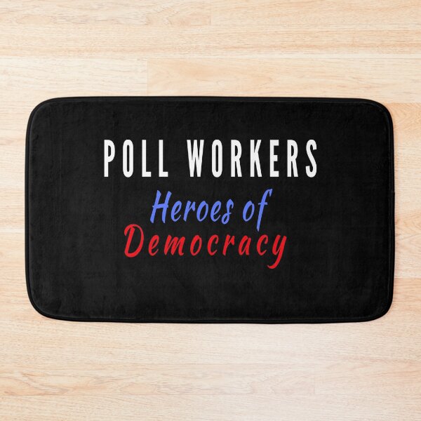 Item preview, Poll Workers-Heroes of Democracy-Georgia Election Workers designed and sold by Spiritualish.
