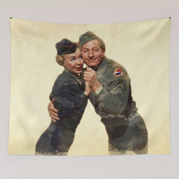 Item preview, P&J - ...Back in the Army (White Christmas) designed and sold by classicmovieart.