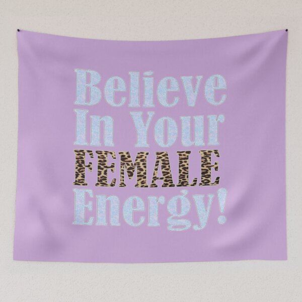 Item preview, Believe In Your Female Energy Leopard Feline  designed and sold by loveoceanair.