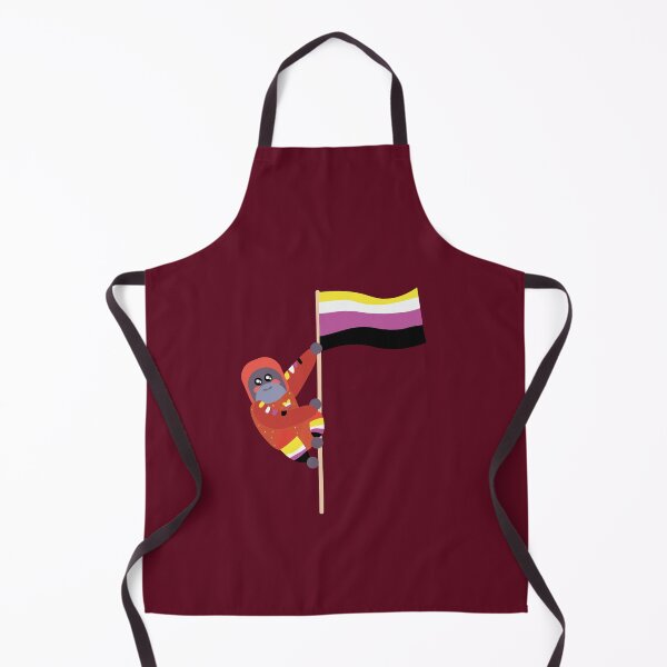 Item preview, Nonbinary pride Cute Sparkly Orangutan designed and sold by twicetrader.