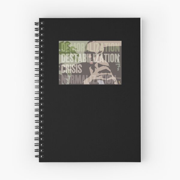 Item preview, Yuri Bezmenov Demoralization Destabilization Crisis Normalization Subversion Quote designed and sold by ChickenMamaTees.