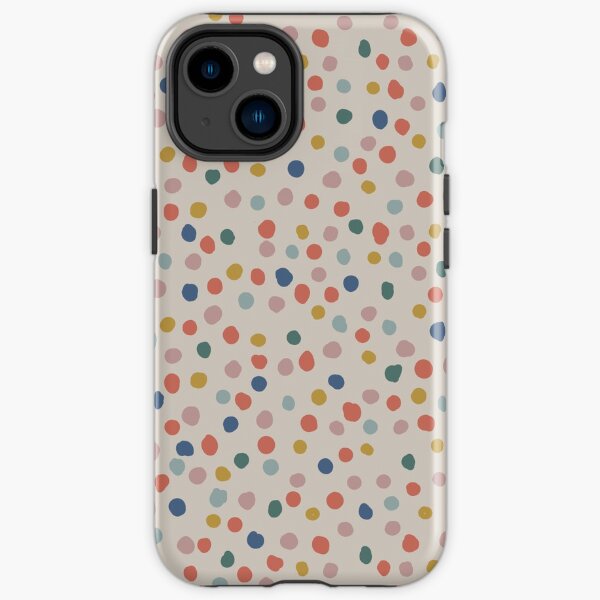 Dot Confetti Ivory iPhone Tough Case