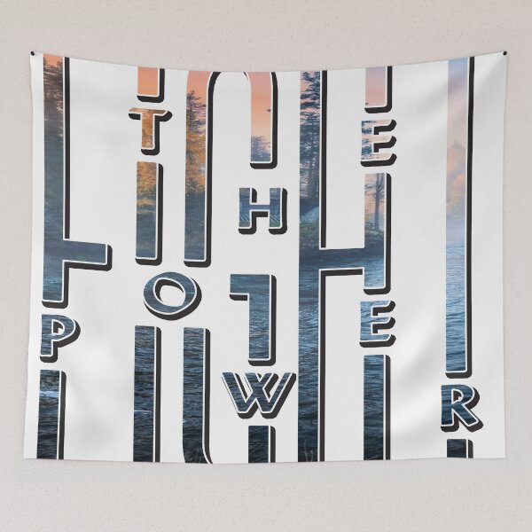Item preview, Fight the power nature background designed and sold by Arramavis.