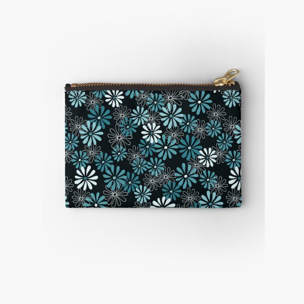 Item preview, Daisies in Shades of Teal designed and sold by Diane Warren.