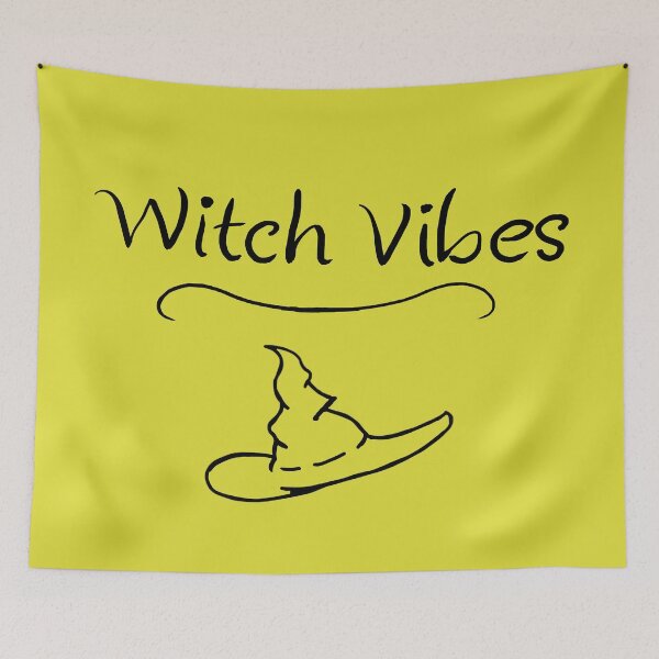 Item preview, Witch Vibes - Witch Hat Yellow designed and sold by Sithingale.