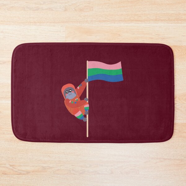 Item preview, Polysexual pride Cute Sparkly Orangutan  designed and sold by twicetrader.