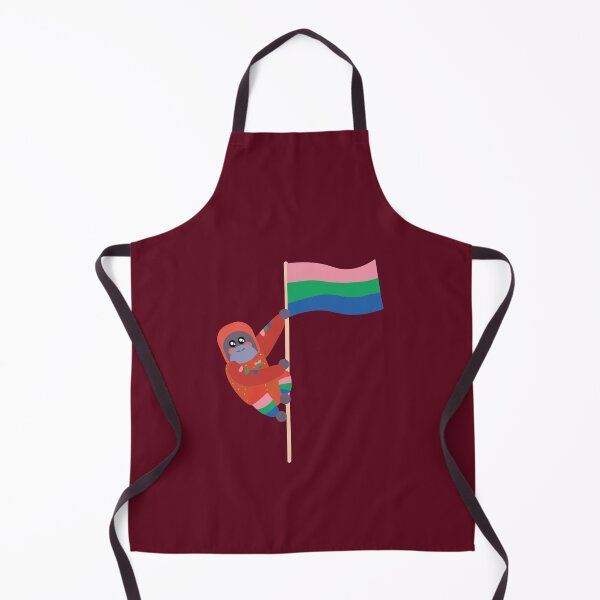 Item preview, Polysexual pride Cute Sparkly Orangutan designed and sold by twicetrader.