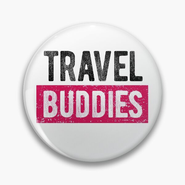 Item preview, Travel Buddies Backpacker World Traveler Saying designed and sold by teeseeds.