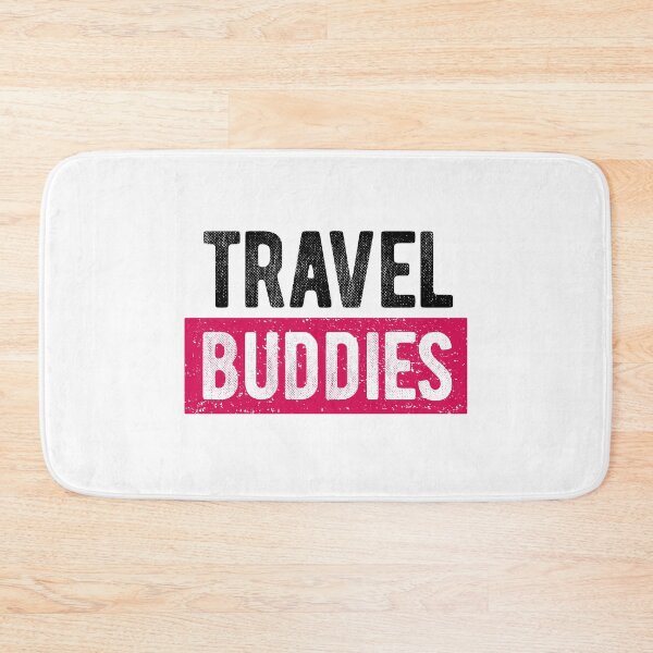 Item preview, Travel Buddies Backpacker World Traveler Saying designed and sold by teeseeds.