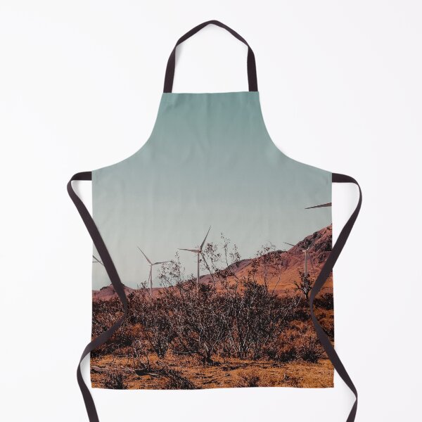 Item preview, Wind turbine and desert view at Kern County California USA designed and sold by Mrvell.