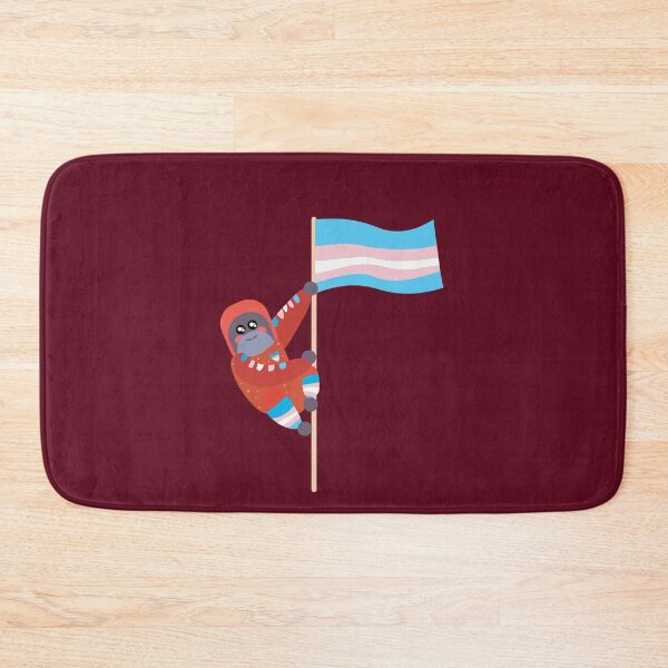 Item preview, Transgender pride Cute Sparkly Orangutan  designed and sold by twicetrader.